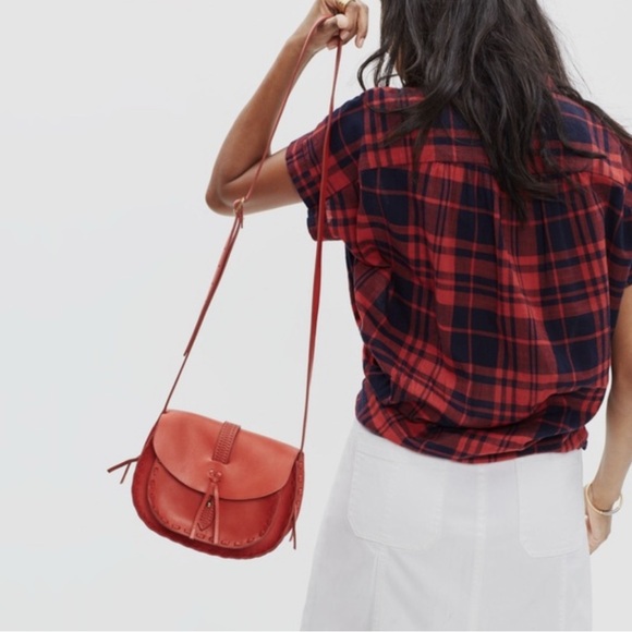 NWT‼️ MADEWELL Asheville Crossbody Saddlebag - Picture 2 of 8
